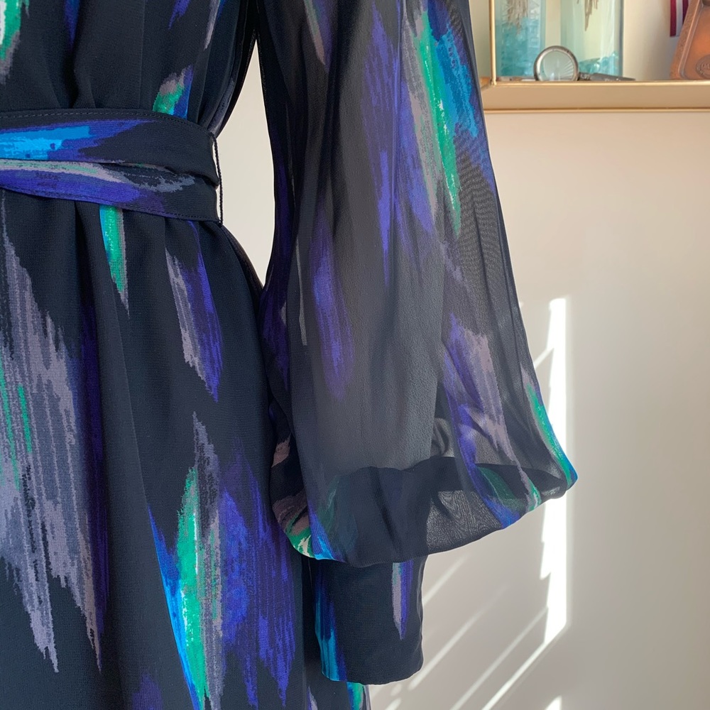 Kirna Zabete at Target Ikat print shirt dress sz S - Picture 7 of 14